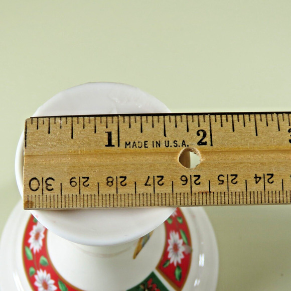 Charlton Hall Kobe Classic Traditions Christmas Horn Candlestick Holder Set of 2 - Picture 11 of 15